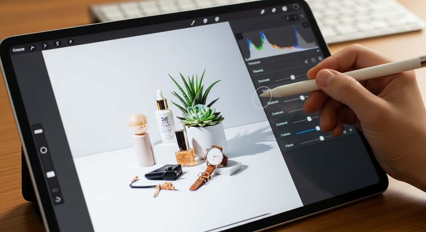 Обработка фотографий предметов